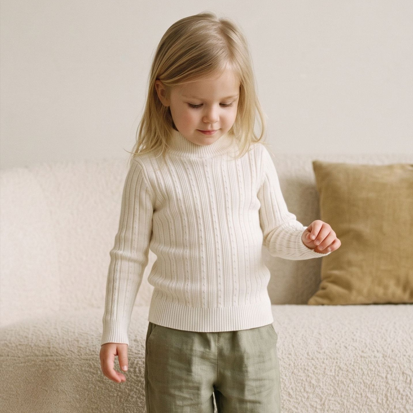 Boys Girls Long Sleeve Cotton  - огляд і ціна Undershirt Crew Neck