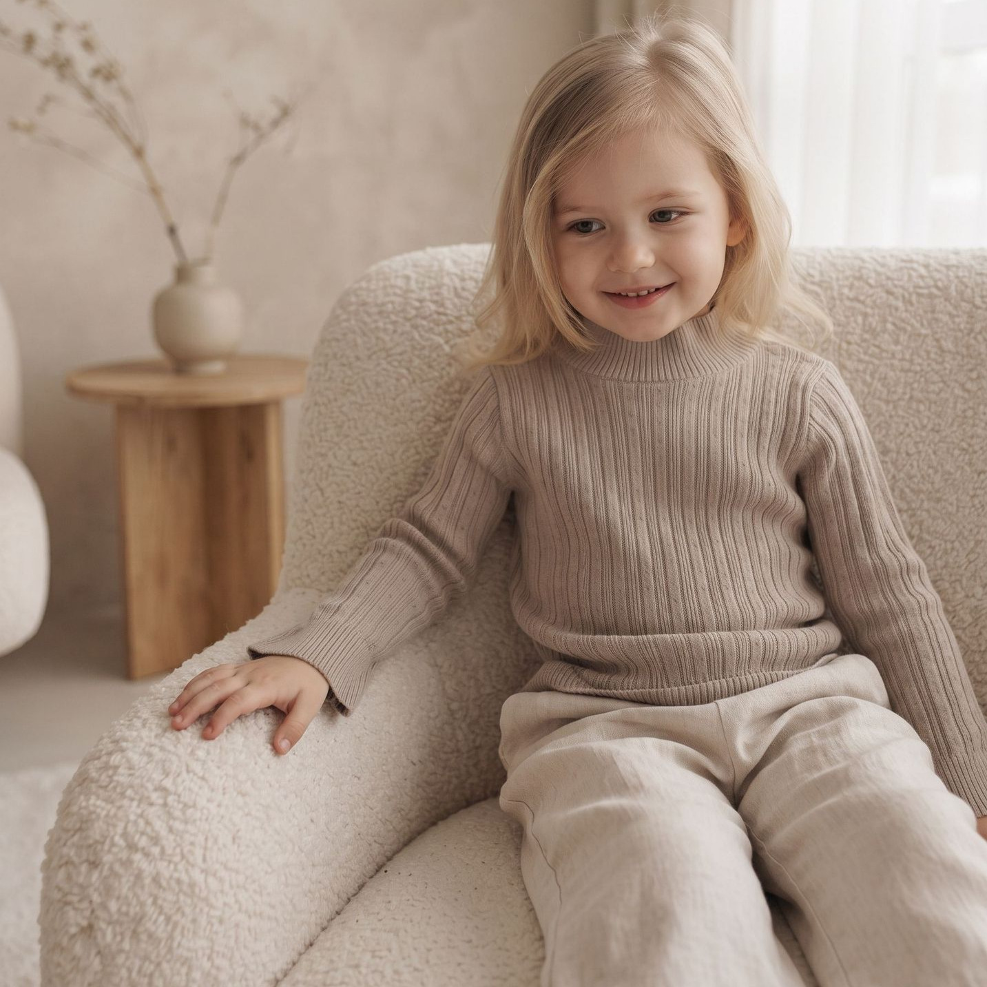Boys Girls Long Sleeve Cotton  - огляд і ціна Undershirt Crew Neck