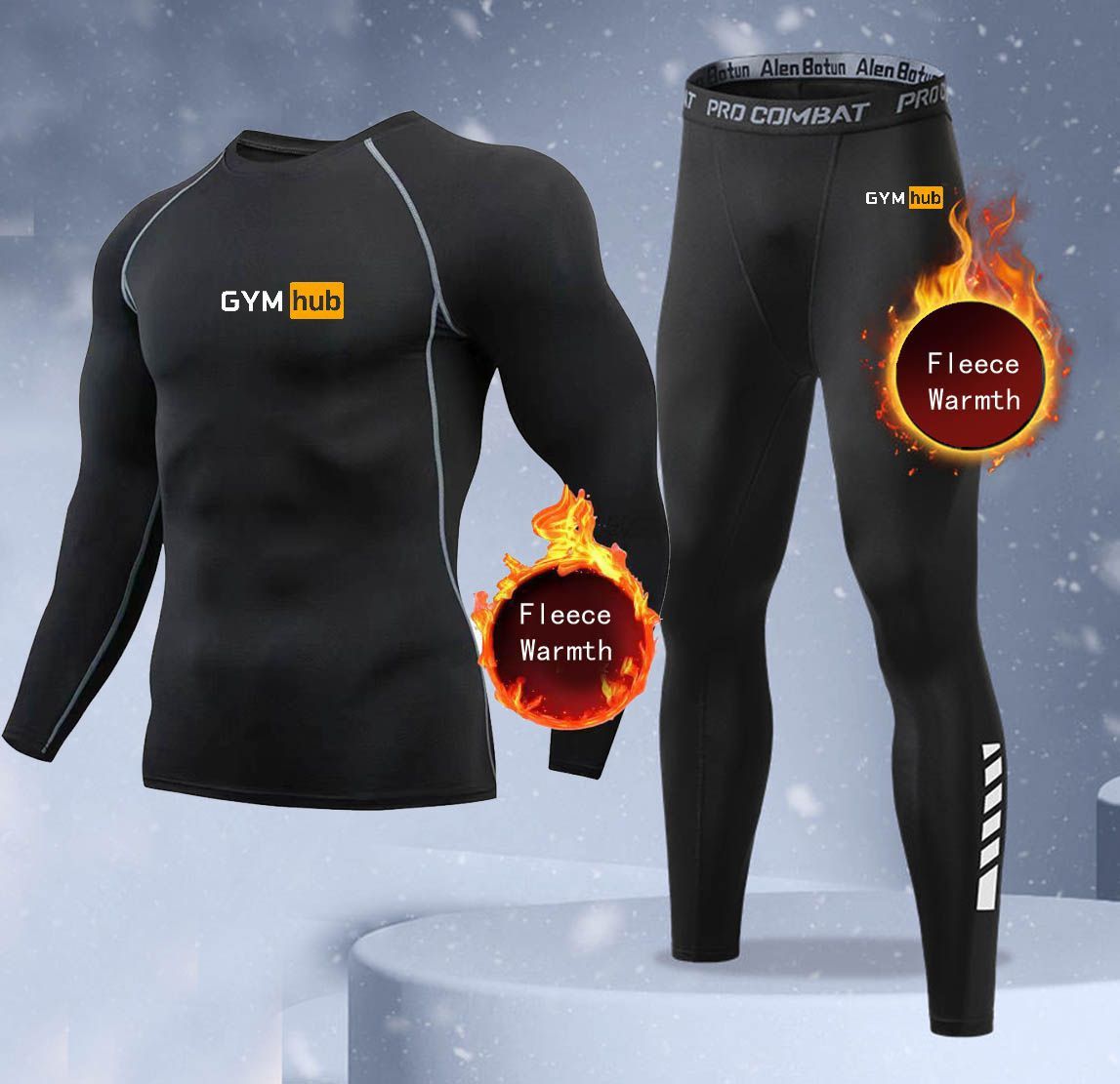 New 2-pieces Winter Warm Men U - огляд і ціна Thermal Long John