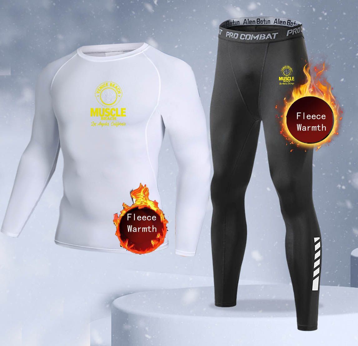 New 2-pieces Winter Warm Men U - огляд і ціна Thermal Long John