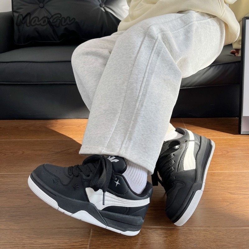 Women's Black White Leather Sk - огляд і ціна Vans Shoes Old Skool