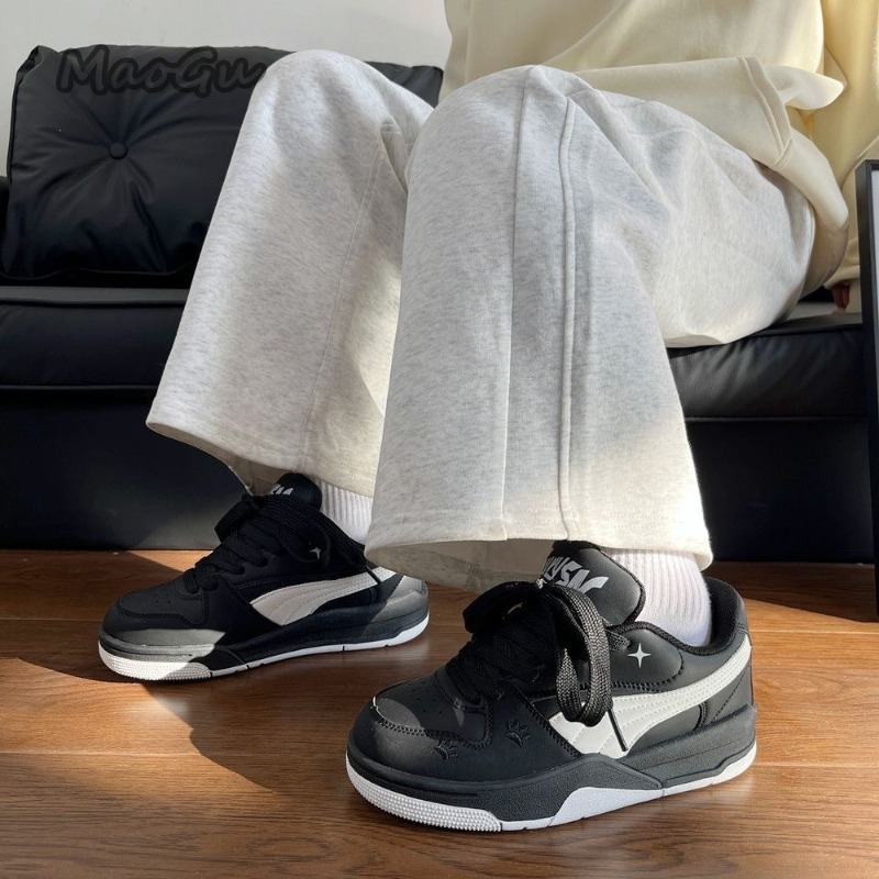 Women's Black White Leather Sk - огляд і ціна Vans Shoes Old Skool