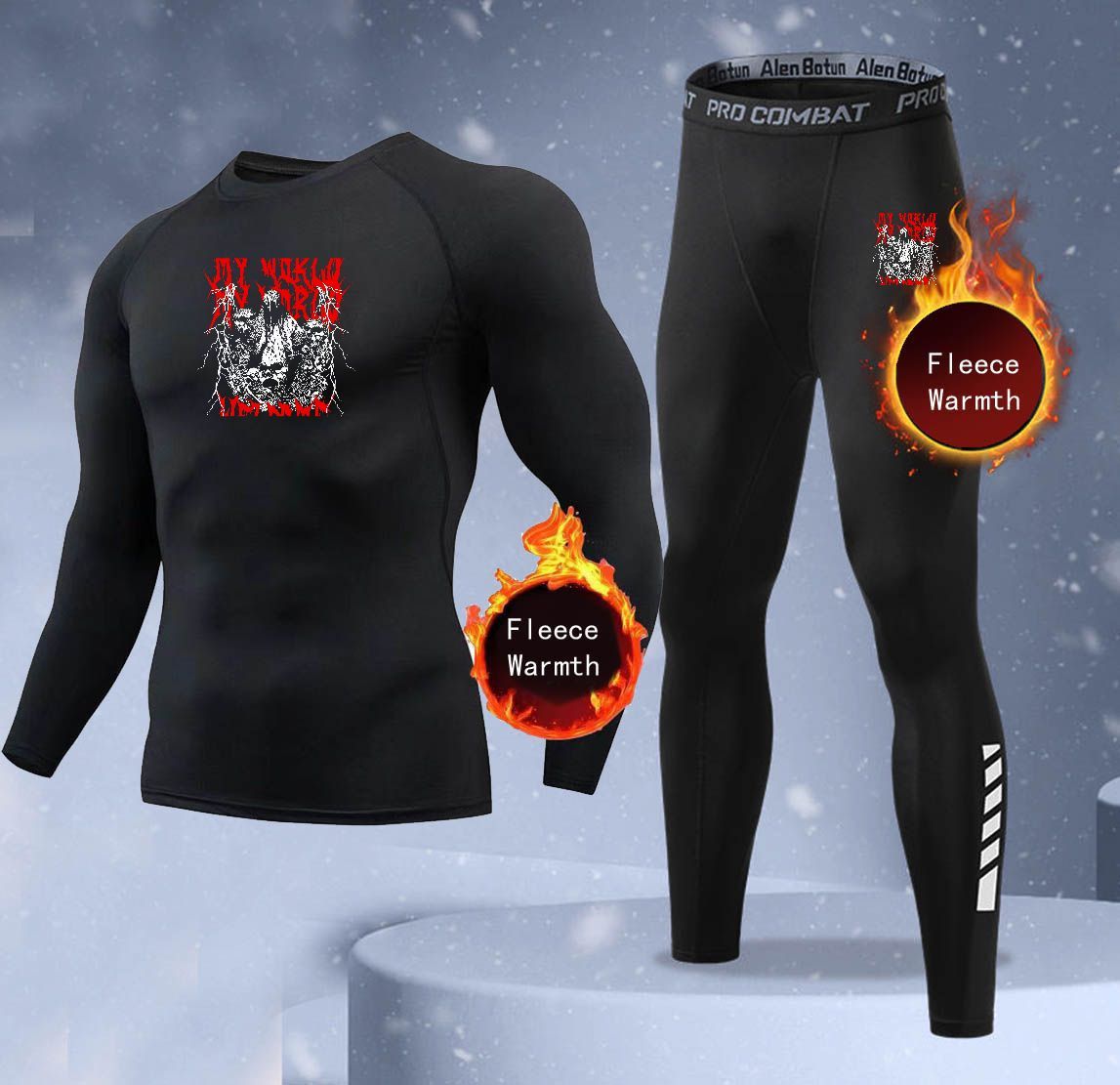 New 2-pieces Winter Warm Men U - огляд і ціна Thermal Long John