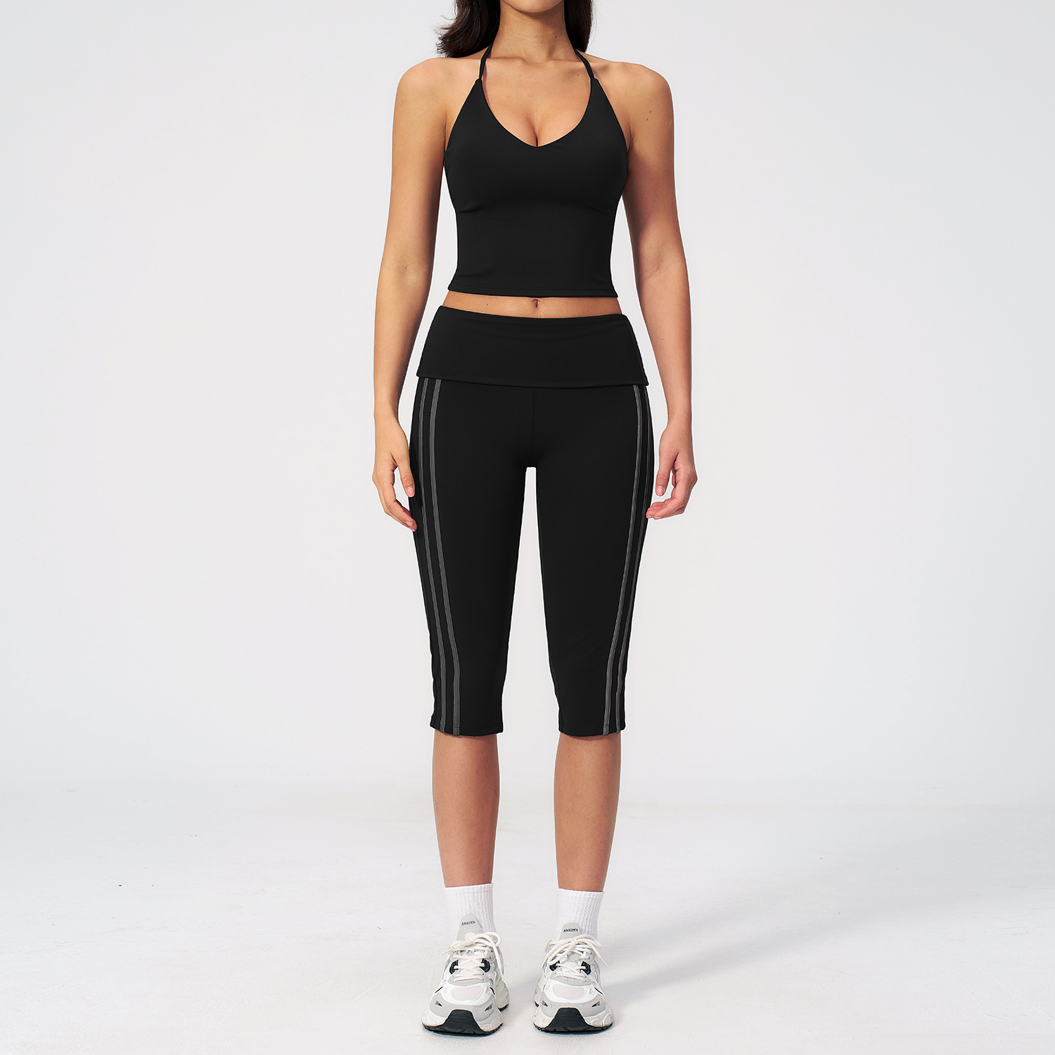 Yoga Suit 2PCS Women Sports Br - огляд і ціна Compression Shorts Athletes